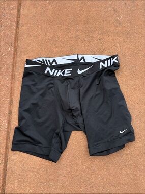 Nike Black & White Logo Men's Boxer Briefs